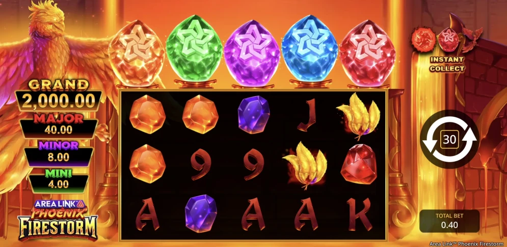 Area Link Phoenix Firestorm Slot