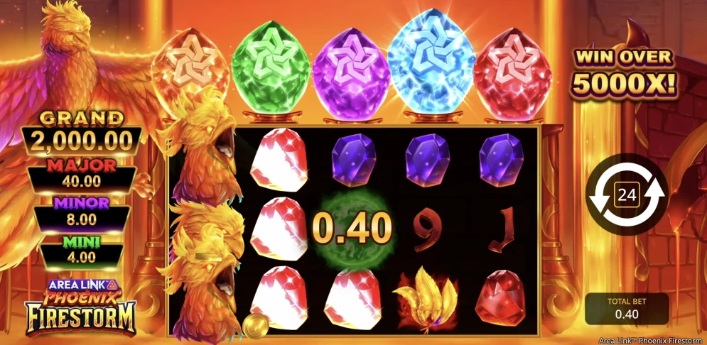 Area Link Phoenix Firestorm Slot