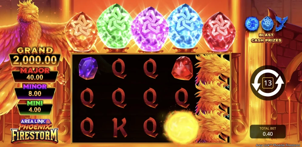 Area Link Phoenix Firestorm Slot