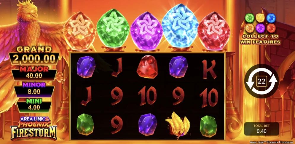 Area Link Phoenix Firestorm Slot
